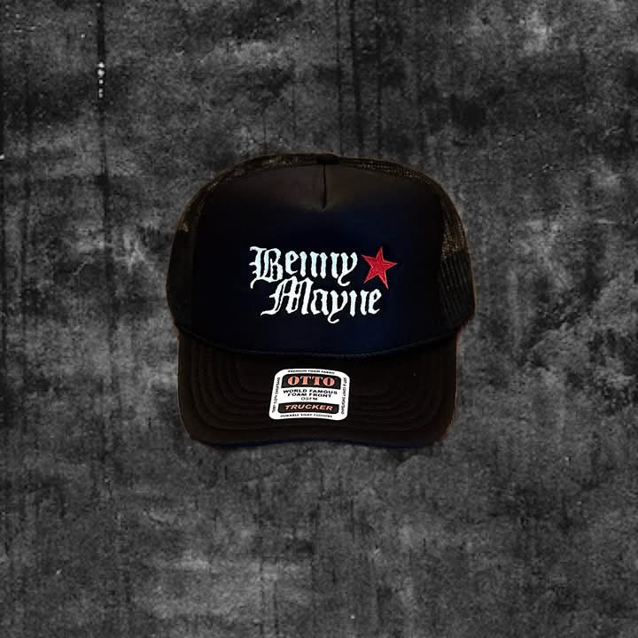 BENNY MAYNE TRUCKER HAT